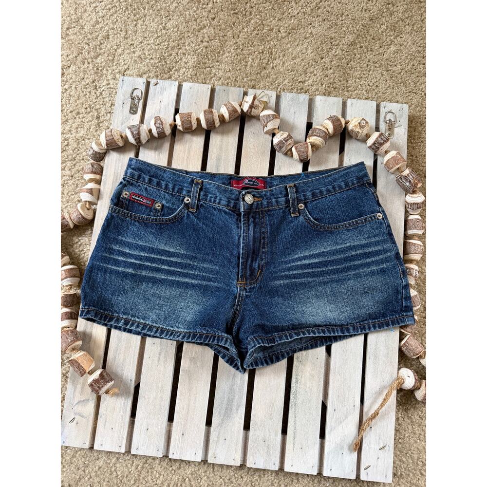 Vintage Y2K Eunina American Style USA Mini Micro Jean Shorts